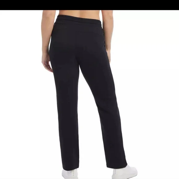 Danskin Pant Women Scuba Pant Straight Leg Stretch Active High Waist nwt - Picture 3 of 7